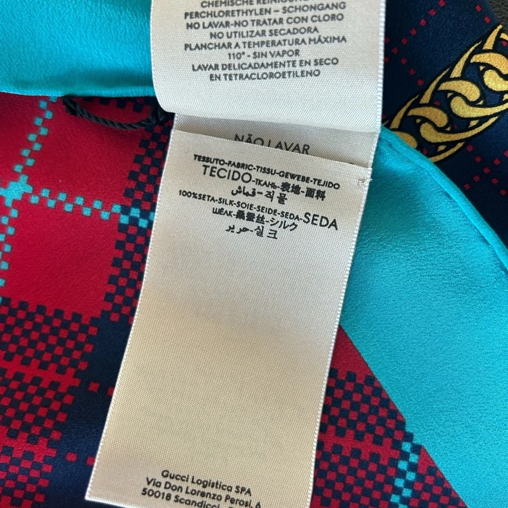 Gucci silk scarf NWT